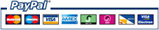 Marchio di accettazione Paypal