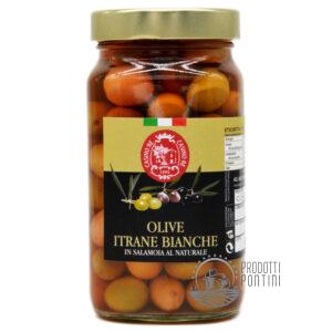 Olive Cerasole Bianche in Salamoia Vetro da 340 gr