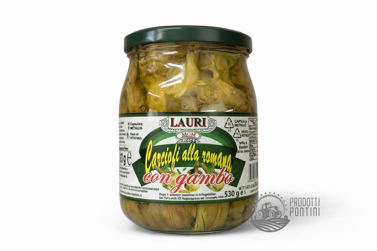 carciofi alla romana con gambo